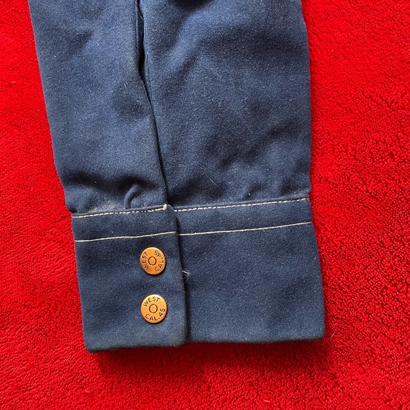 Mr. Witt Men's Long Sleeve Vintage Long Sleeve Rockabilly Western Shacket Sz: S - Picture 9 of 14